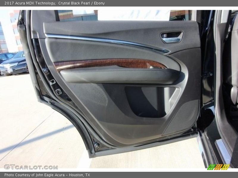 Crystal Black Pearl / Ebony 2017 Acura MDX Technology