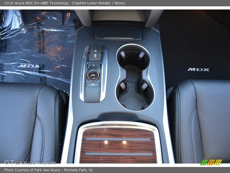 Graphite Luster Metallic / Ebony 2016 Acura MDX SH-AWD Technology