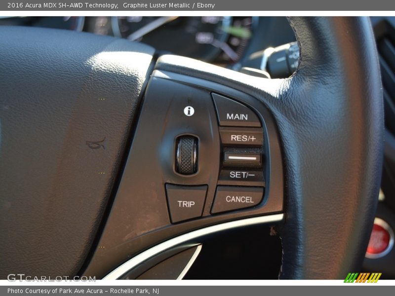 Graphite Luster Metallic / Ebony 2016 Acura MDX SH-AWD Technology