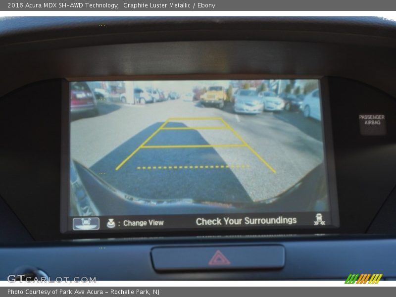 Graphite Luster Metallic / Ebony 2016 Acura MDX SH-AWD Technology