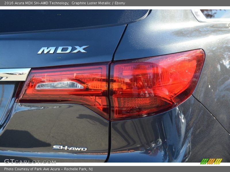 Graphite Luster Metallic / Ebony 2016 Acura MDX SH-AWD Technology