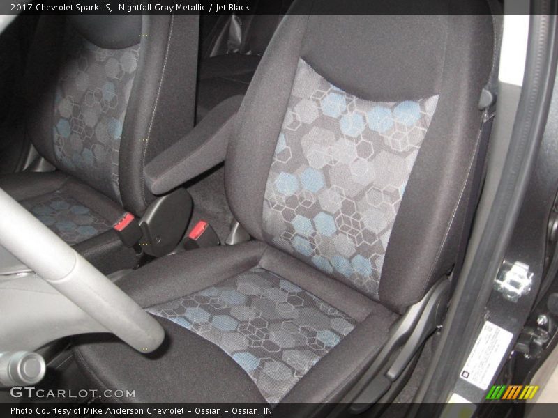 Nightfall Gray Metallic / Jet Black 2017 Chevrolet Spark LS