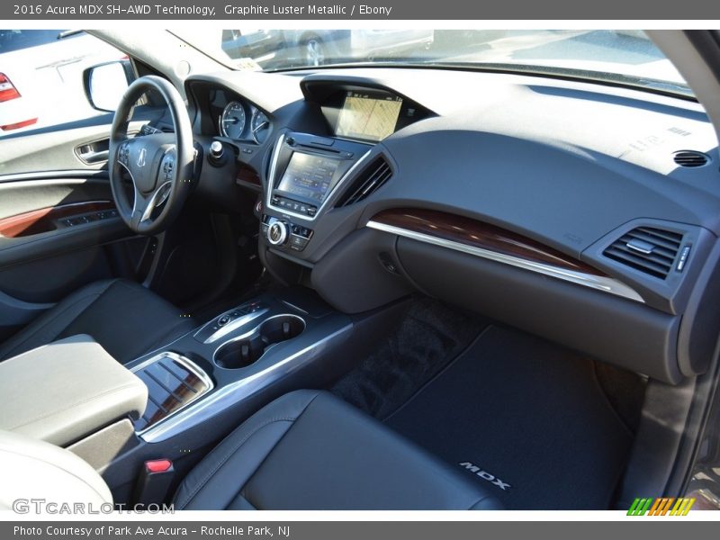 Graphite Luster Metallic / Ebony 2016 Acura MDX SH-AWD Technology