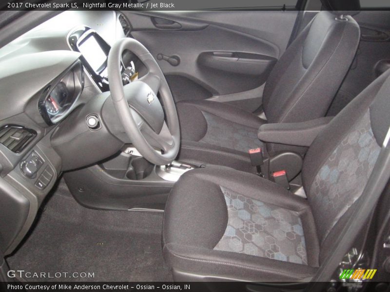 Nightfall Gray Metallic / Jet Black 2017 Chevrolet Spark LS