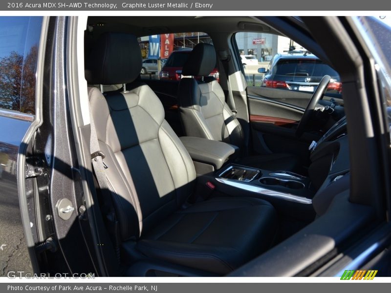 Graphite Luster Metallic / Ebony 2016 Acura MDX SH-AWD Technology