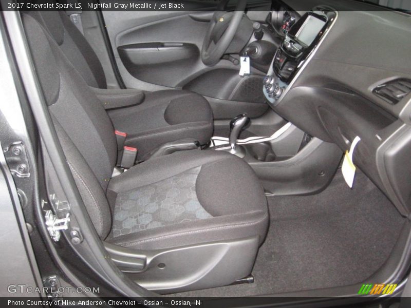 Nightfall Gray Metallic / Jet Black 2017 Chevrolet Spark LS