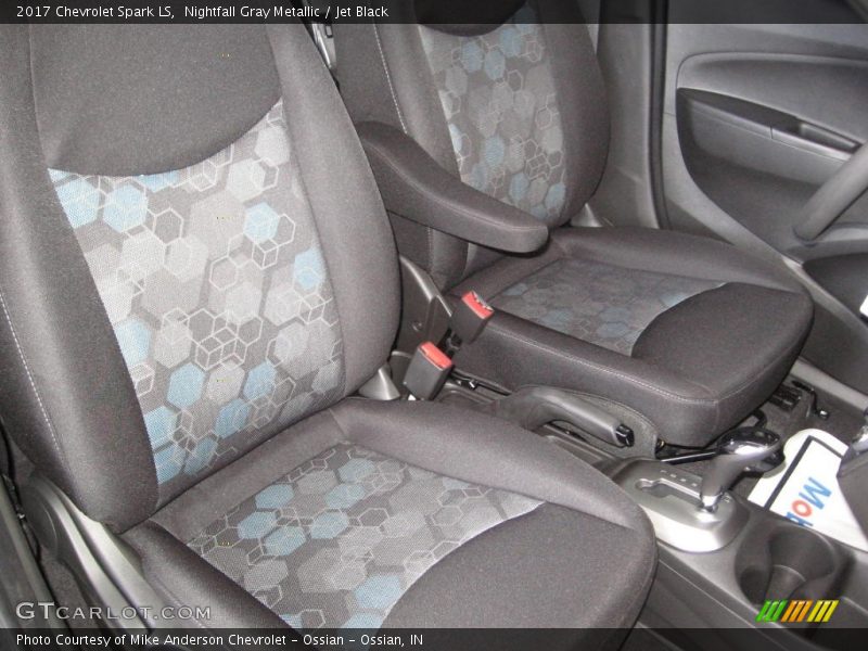 Nightfall Gray Metallic / Jet Black 2017 Chevrolet Spark LS