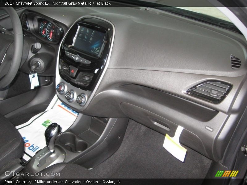 Nightfall Gray Metallic / Jet Black 2017 Chevrolet Spark LS