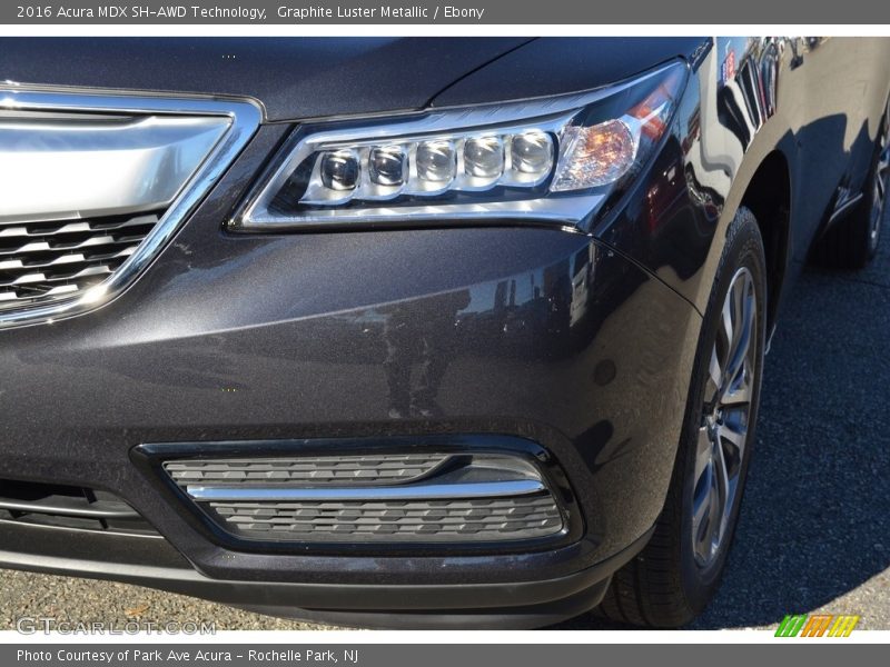 Graphite Luster Metallic / Ebony 2016 Acura MDX SH-AWD Technology
