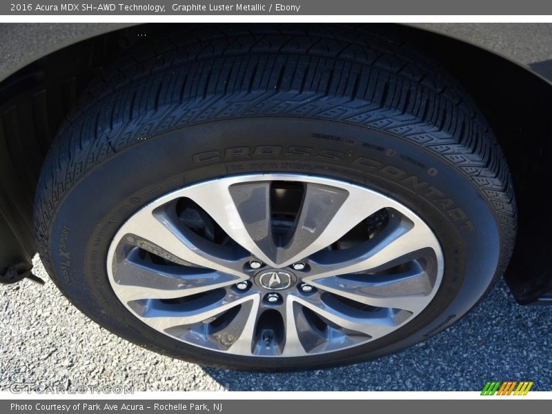 Graphite Luster Metallic / Ebony 2016 Acura MDX SH-AWD Technology