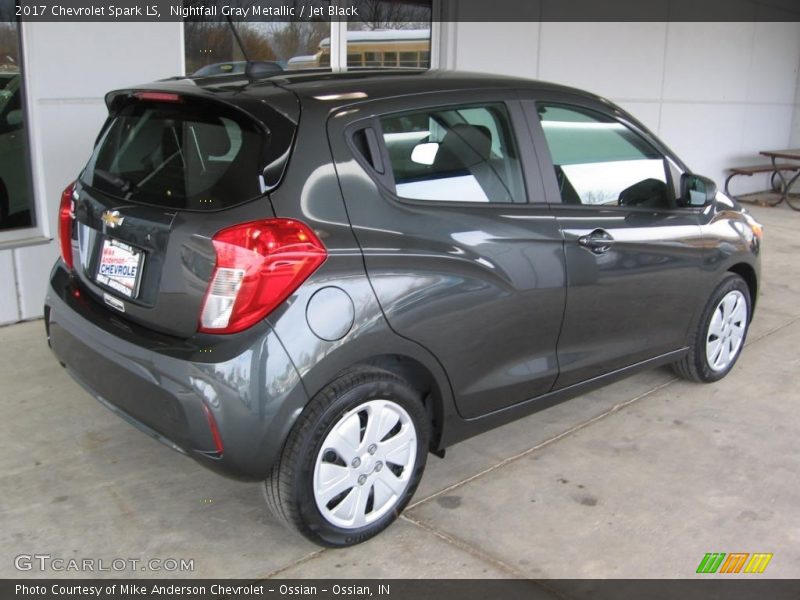 Nightfall Gray Metallic / Jet Black 2017 Chevrolet Spark LS