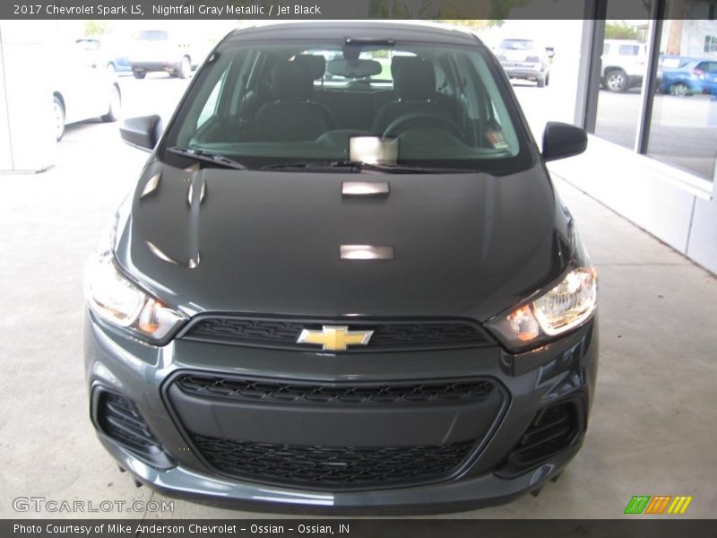 Nightfall Gray Metallic / Jet Black 2017 Chevrolet Spark LS