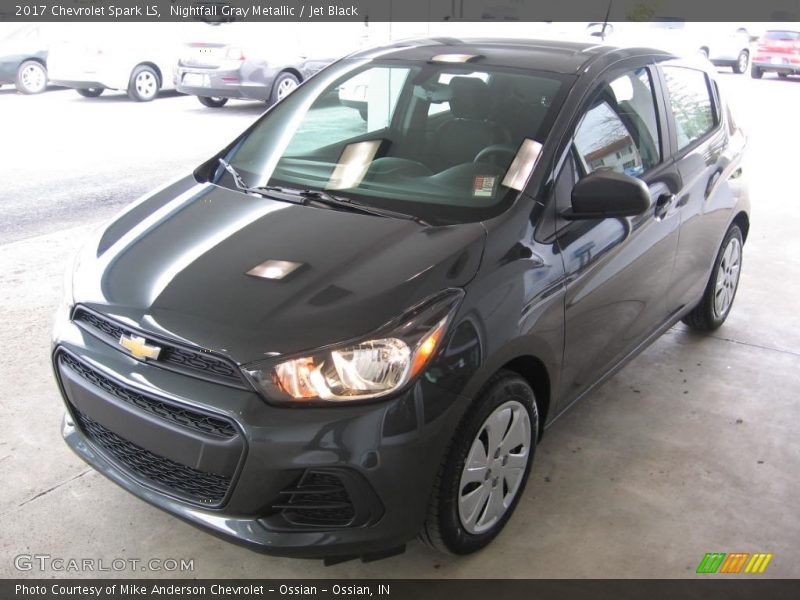 Nightfall Gray Metallic / Jet Black 2017 Chevrolet Spark LS