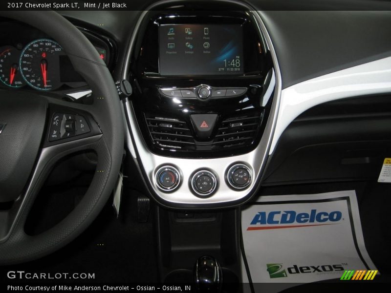 Mint / Jet Black 2017 Chevrolet Spark LT