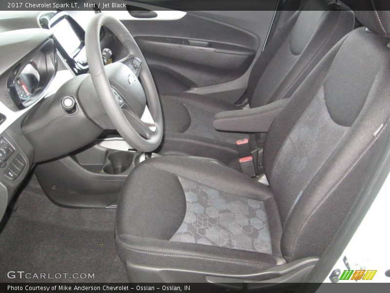 Mint / Jet Black 2017 Chevrolet Spark LT