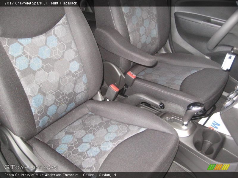 Mint / Jet Black 2017 Chevrolet Spark LT