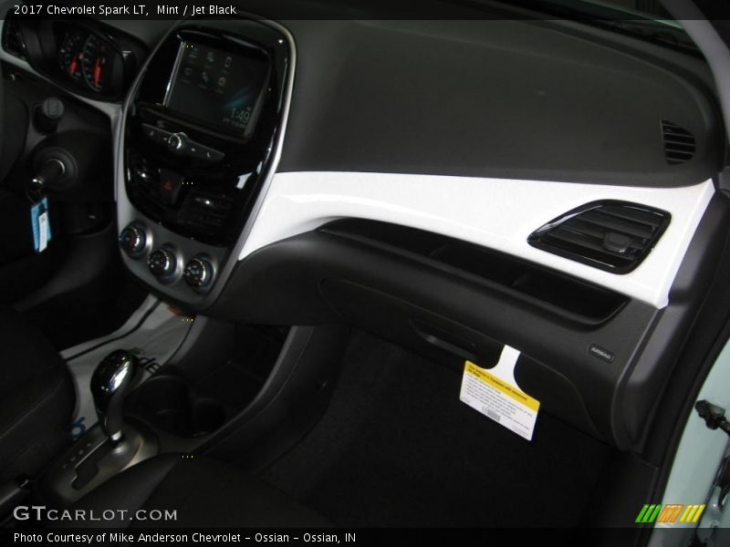 Mint / Jet Black 2017 Chevrolet Spark LT
