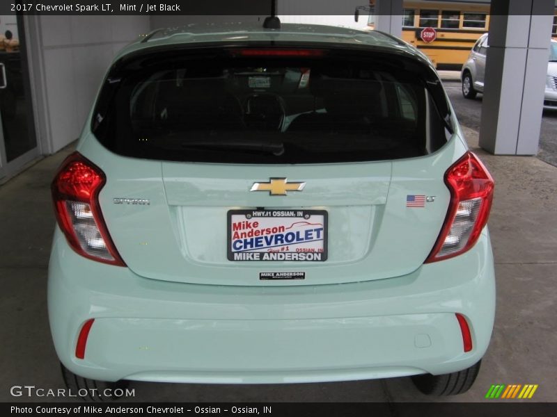 Mint / Jet Black 2017 Chevrolet Spark LT