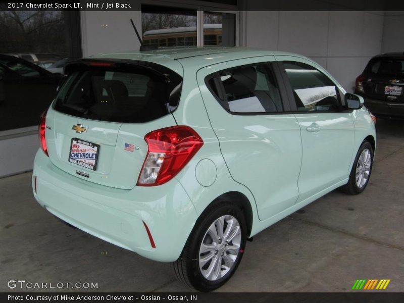 Mint / Jet Black 2017 Chevrolet Spark LT