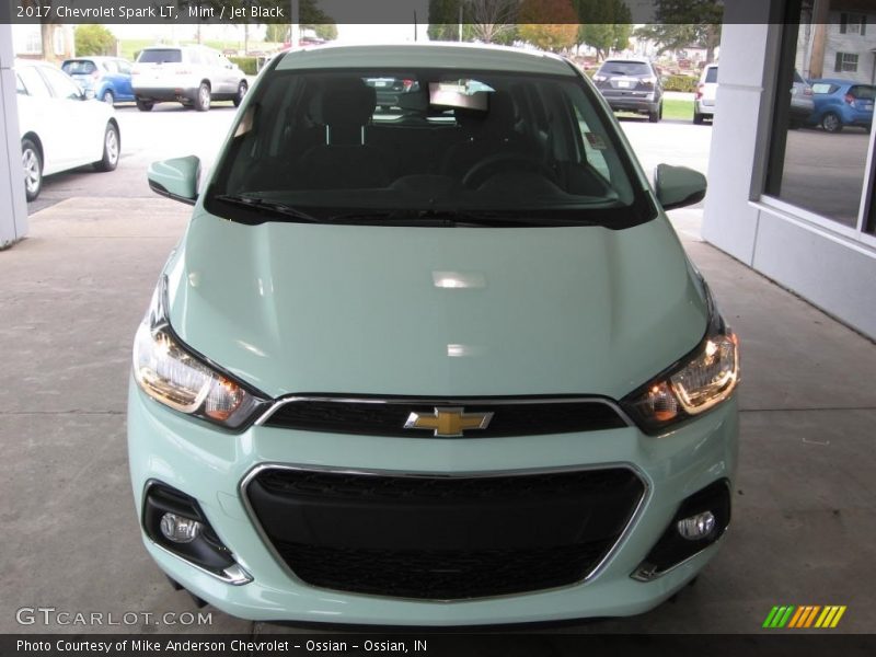 Mint / Jet Black 2017 Chevrolet Spark LT