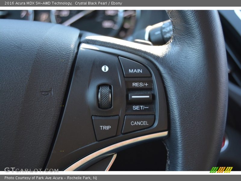 Crystal Black Pearl / Ebony 2016 Acura MDX SH-AWD Technology