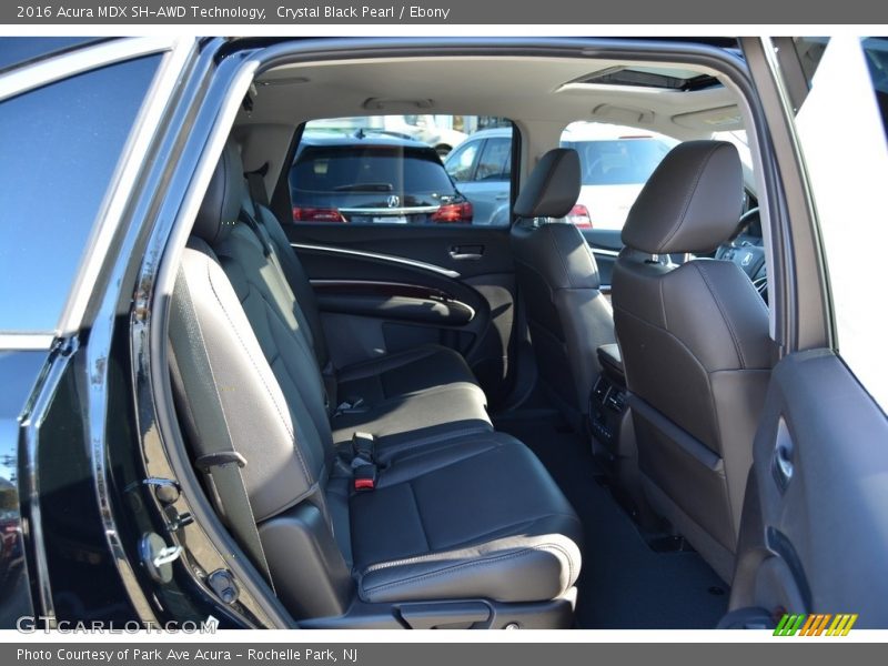 Crystal Black Pearl / Ebony 2016 Acura MDX SH-AWD Technology