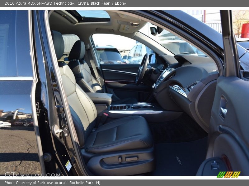 Crystal Black Pearl / Ebony 2016 Acura MDX SH-AWD Technology