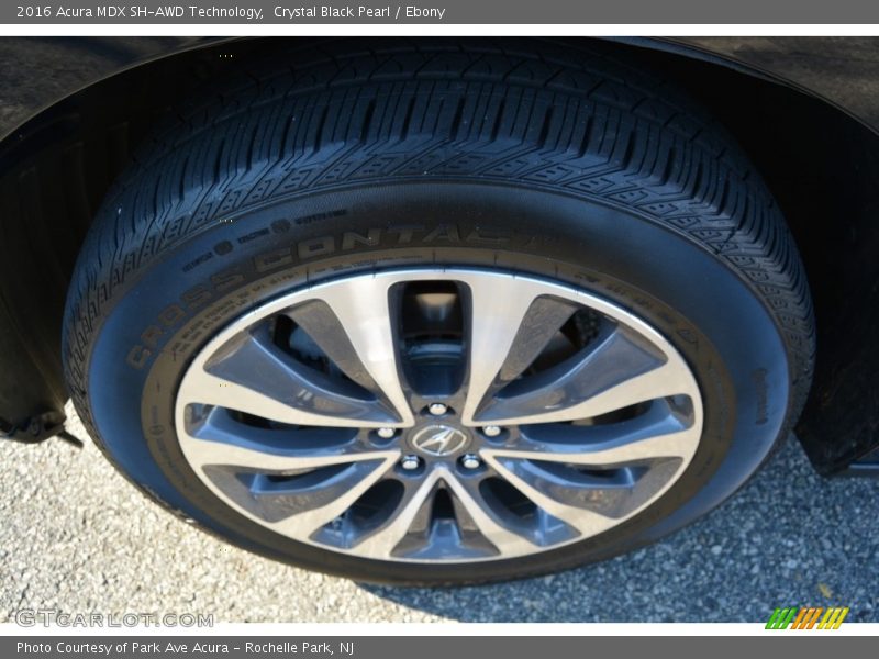 Crystal Black Pearl / Ebony 2016 Acura MDX SH-AWD Technology
