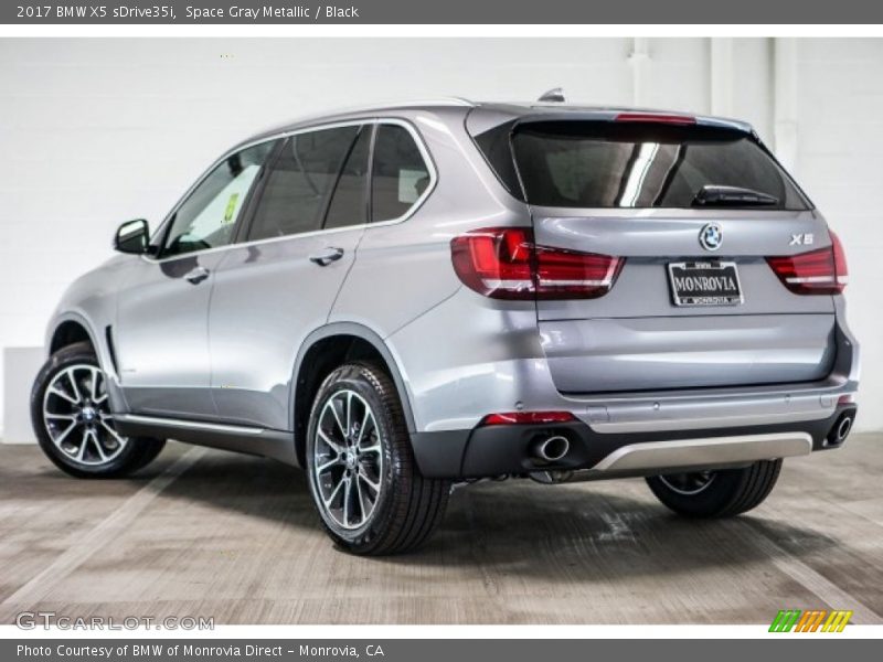 Space Gray Metallic / Black 2017 BMW X5 sDrive35i