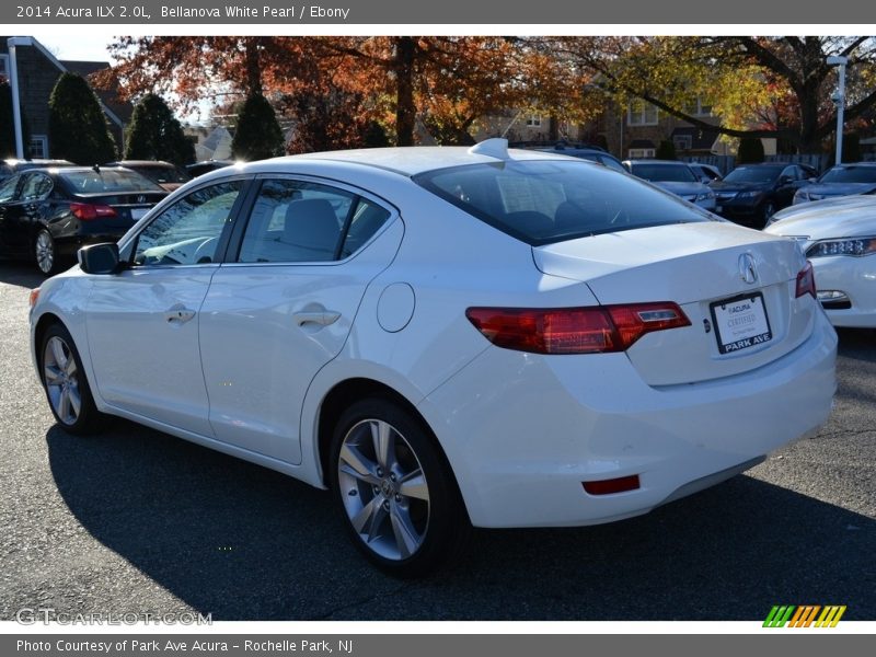 Bellanova White Pearl / Ebony 2014 Acura ILX 2.0L