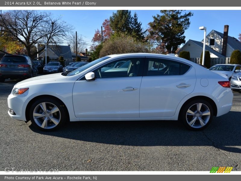 Bellanova White Pearl / Ebony 2014 Acura ILX 2.0L