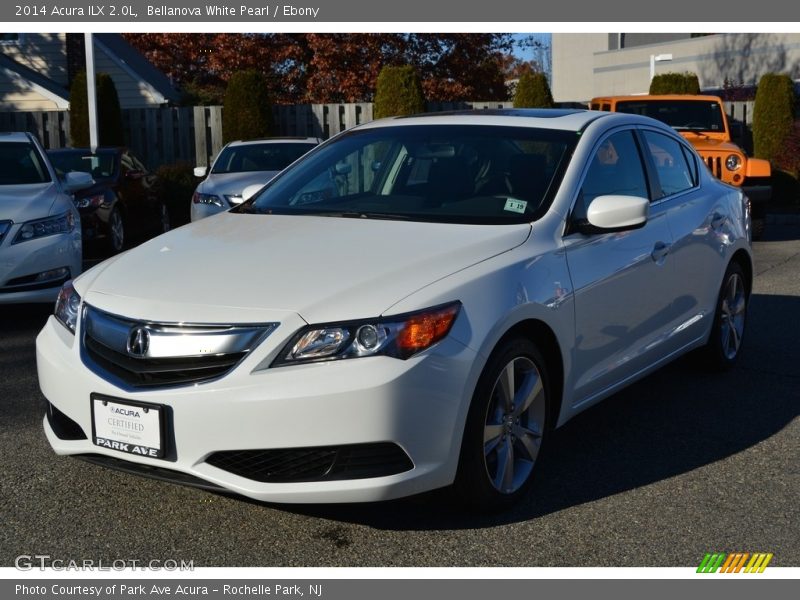 Bellanova White Pearl / Ebony 2014 Acura ILX 2.0L