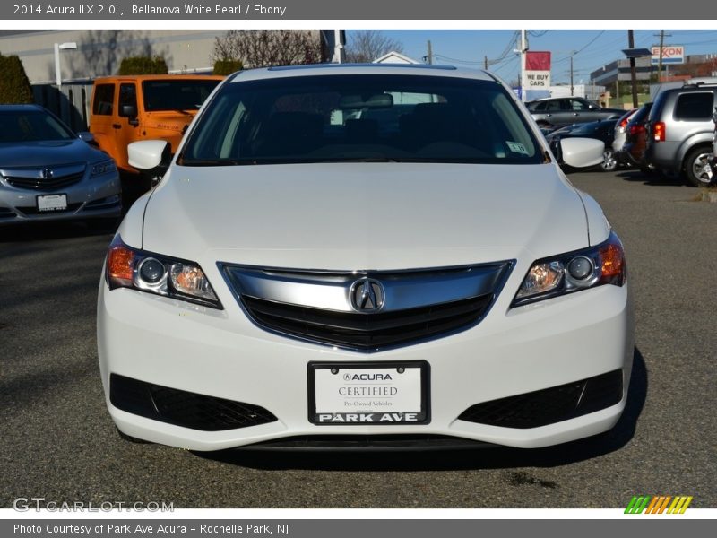 Bellanova White Pearl / Ebony 2014 Acura ILX 2.0L