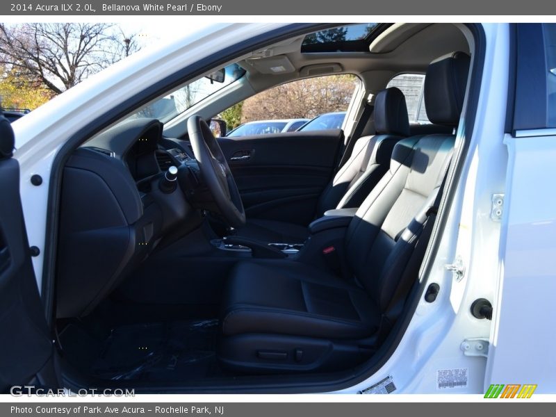 Bellanova White Pearl / Ebony 2014 Acura ILX 2.0L