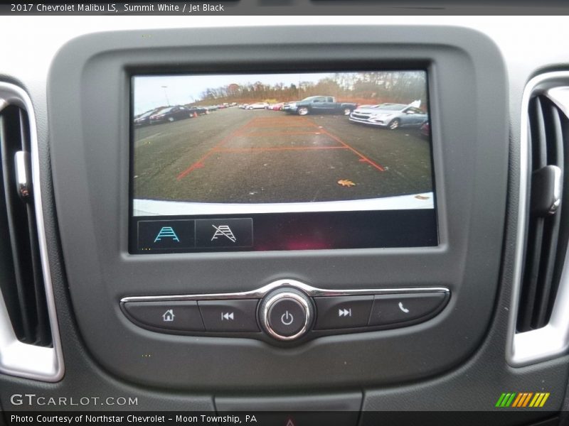 Summit White / Jet Black 2017 Chevrolet Malibu LS