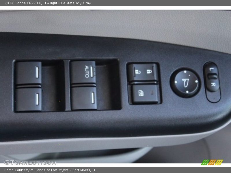 Twilight Blue Metallic / Gray 2014 Honda CR-V LX