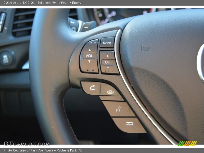 Bellanova White Pearl / Ebony 2014 Acura ILX 2.0L