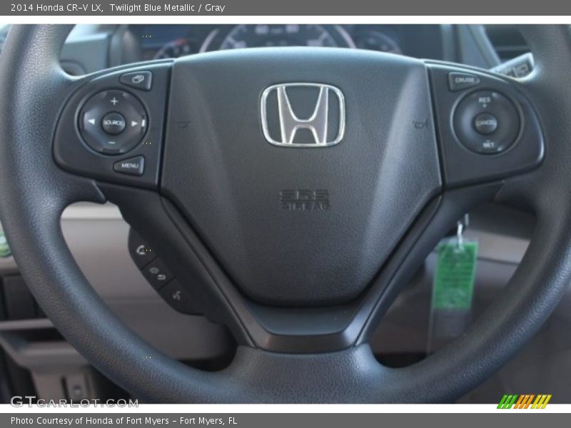 Twilight Blue Metallic / Gray 2014 Honda CR-V LX