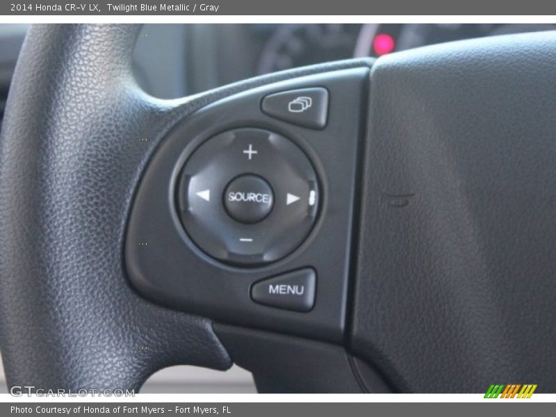 Twilight Blue Metallic / Gray 2014 Honda CR-V LX