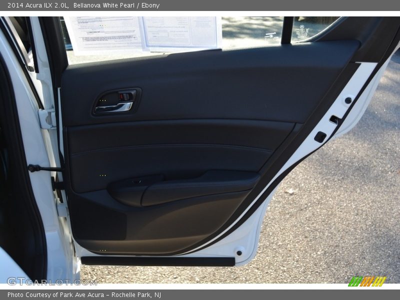Bellanova White Pearl / Ebony 2014 Acura ILX 2.0L