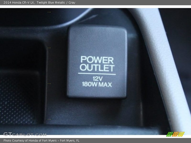 Twilight Blue Metallic / Gray 2014 Honda CR-V LX
