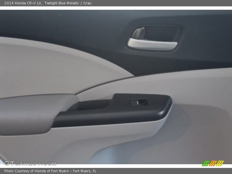 Twilight Blue Metallic / Gray 2014 Honda CR-V LX