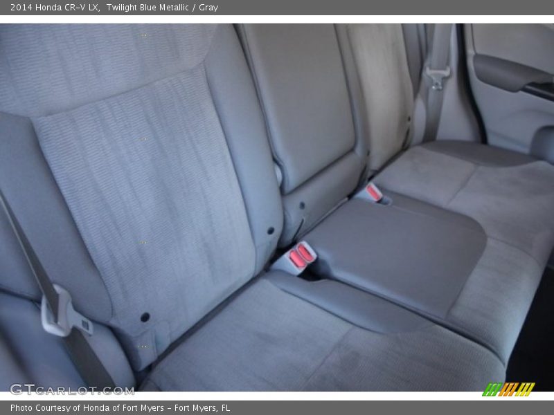 Twilight Blue Metallic / Gray 2014 Honda CR-V LX