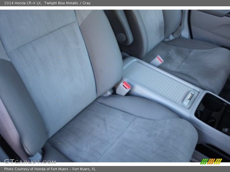Twilight Blue Metallic / Gray 2014 Honda CR-V LX