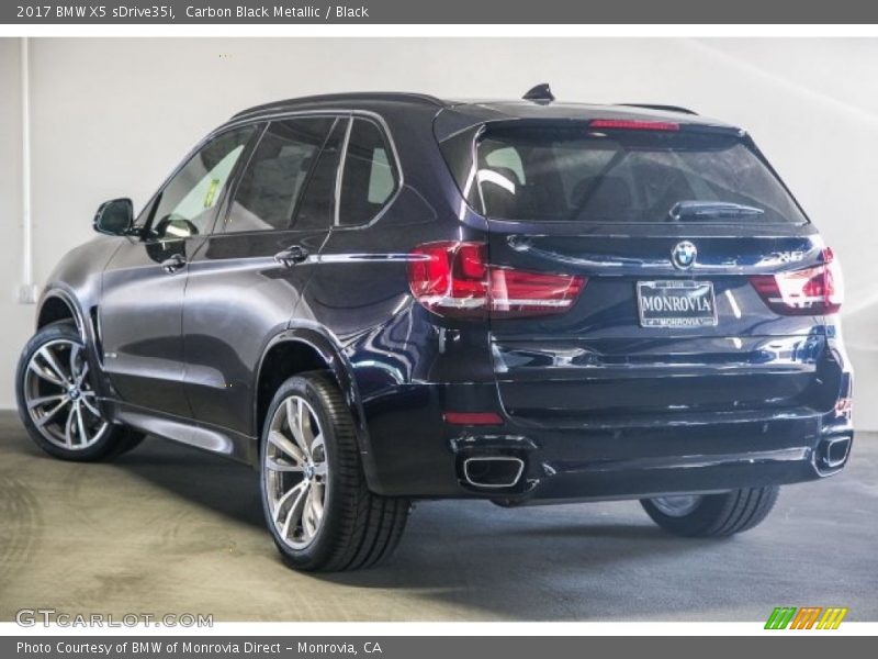 Carbon Black Metallic / Black 2017 BMW X5 sDrive35i