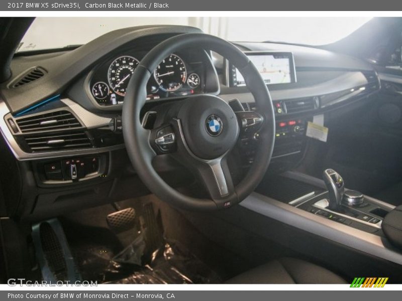 Carbon Black Metallic / Black 2017 BMW X5 sDrive35i