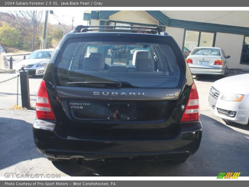 Java Black Pearl / Gray 2004 Subaru Forester 2.5 XS