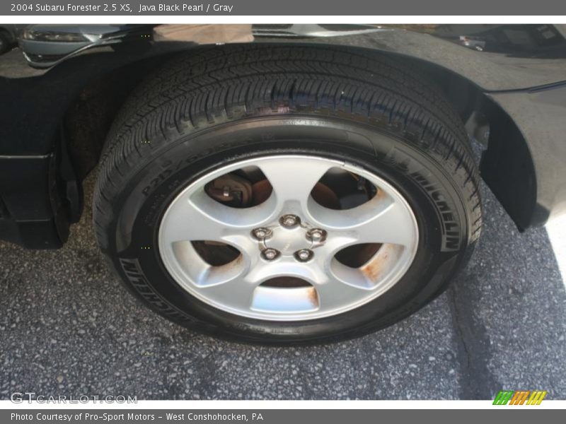 Java Black Pearl / Gray 2004 Subaru Forester 2.5 XS
