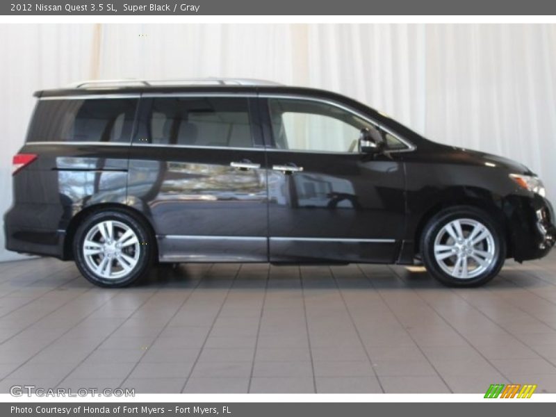 Super Black / Gray 2012 Nissan Quest 3.5 SL