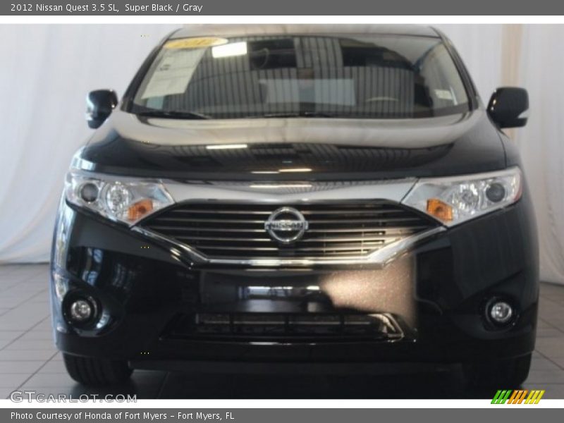 Super Black / Gray 2012 Nissan Quest 3.5 SL